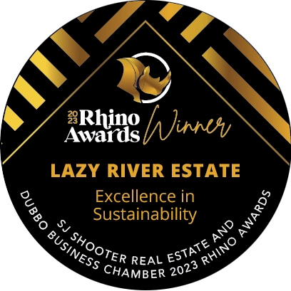 2023 Winner, Dubbo Business Chamber Rhino Award for Excellence in Sustainability