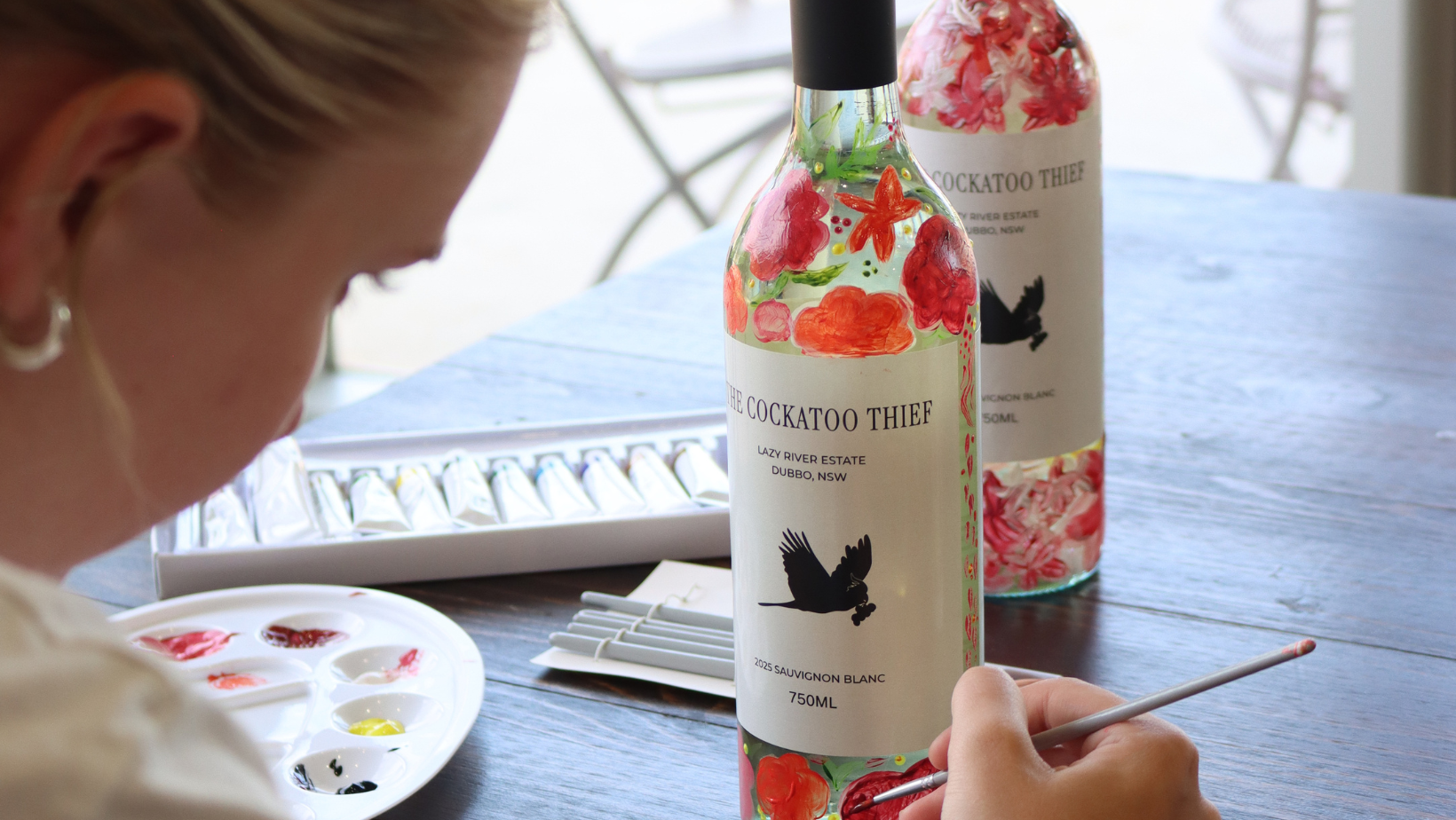 The Cockatoo Thief: Bottles and Brushes  March 13th 