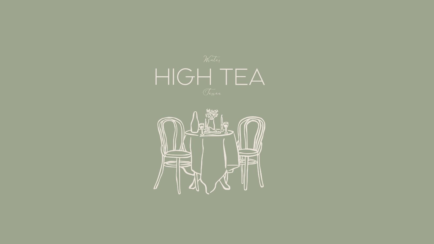 Winter High Tea - Saturday 13th June 2026
