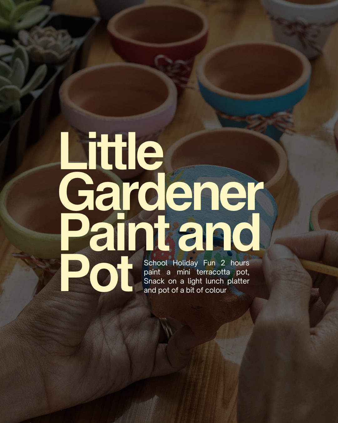 Little Gardeners Paint and Pot