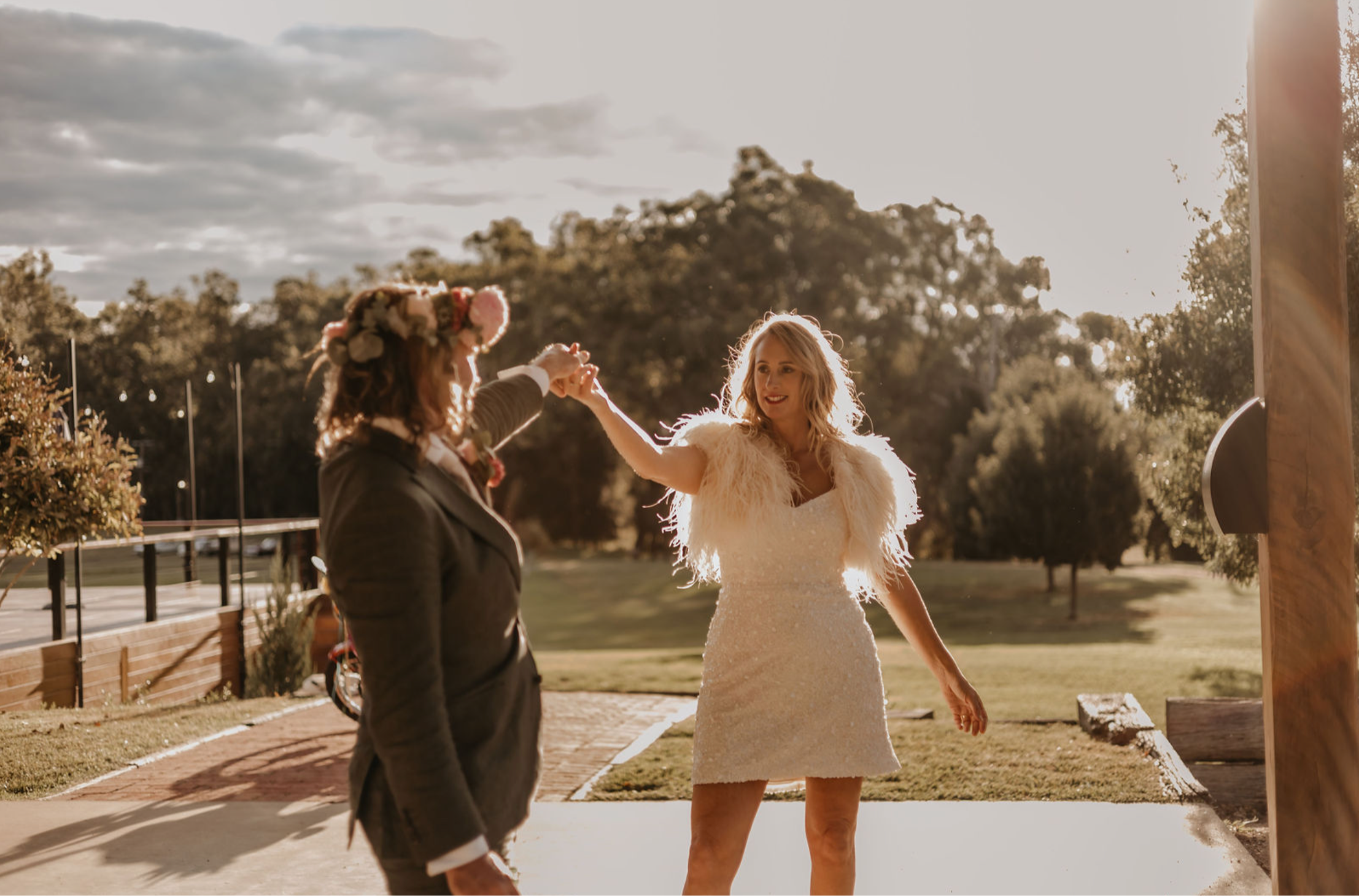 Todd Stewart and Cath Elliott