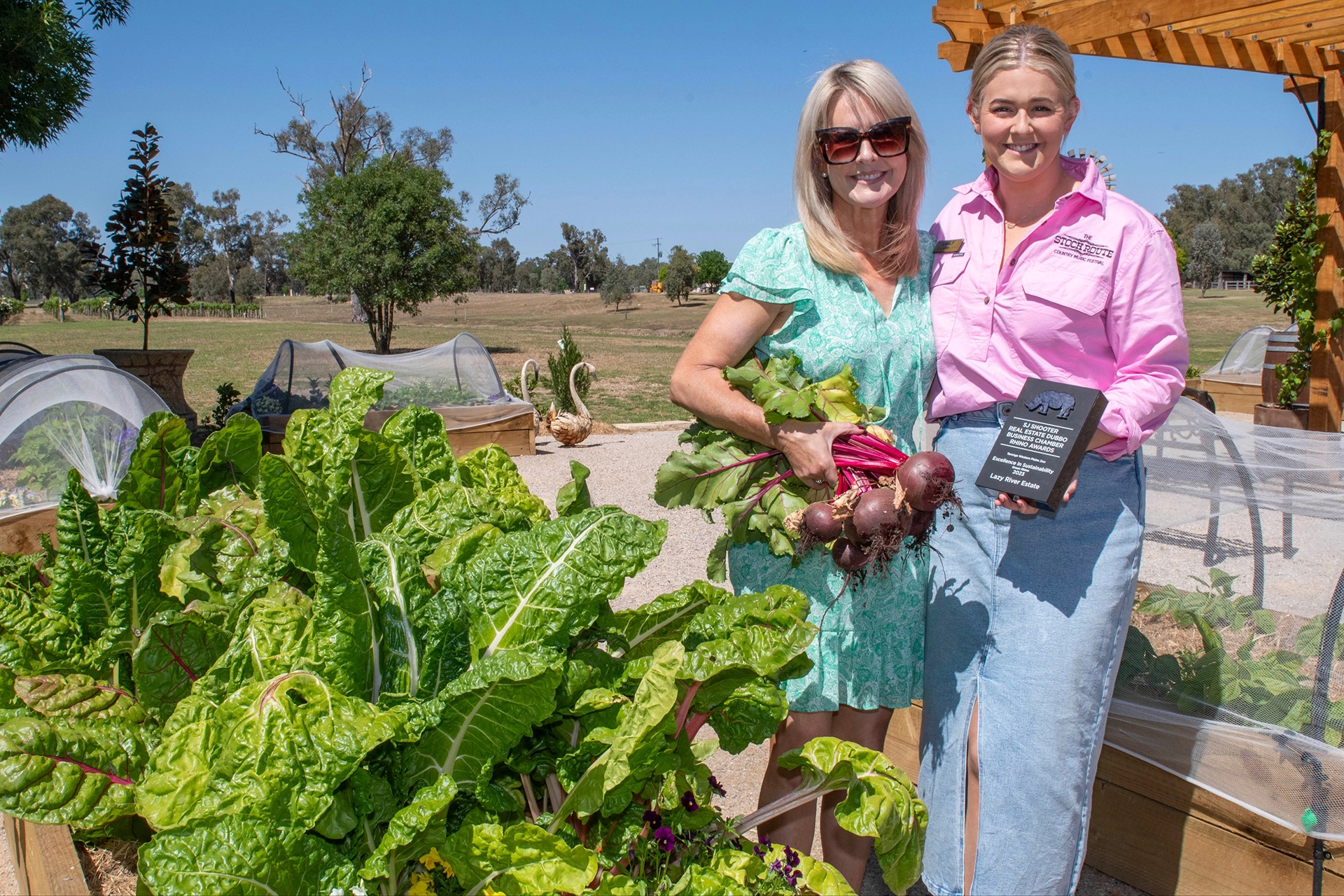 Lazy River Estate goes green!